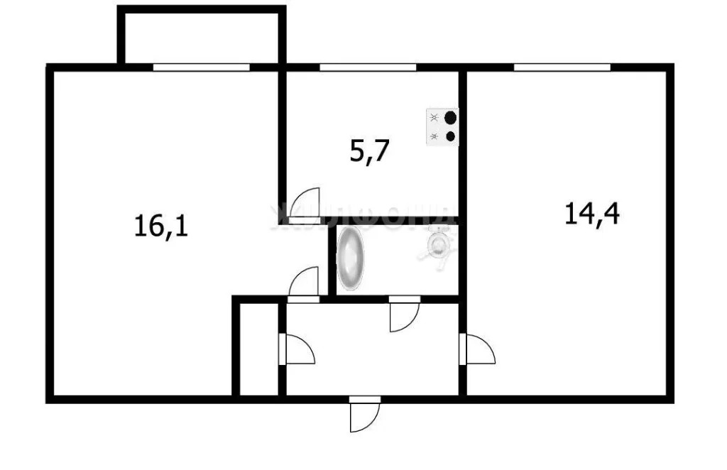 Продажа квартиры, Искитим, микрорайон Подгорный - Фото 8