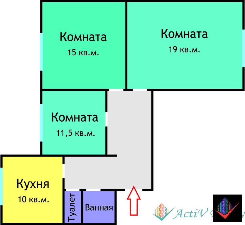 Тип комнаты изолированная что значит