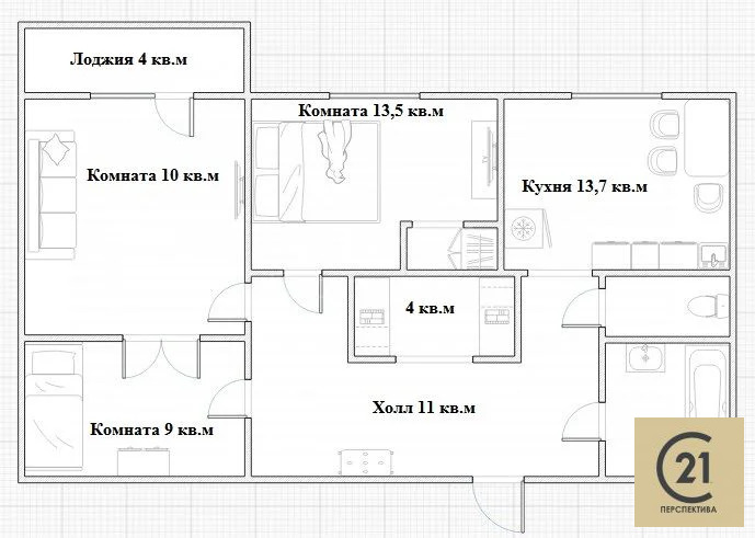 Продажа квартиры, Люберцы, Люберецкий район, улица Школьная - Фото 4