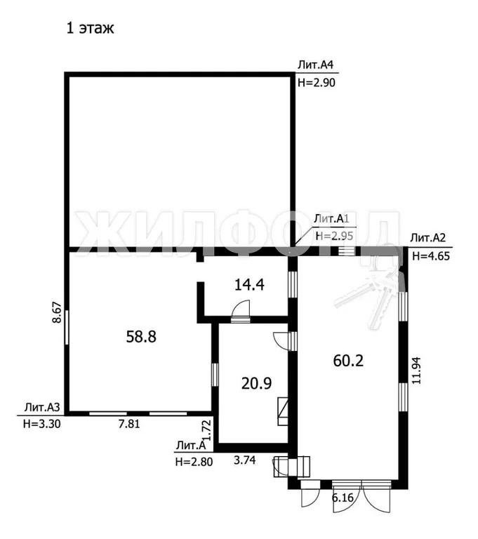 Продажа квартиры, Новолуговое, Новосибирский район, 3-й квартал - Фото 33