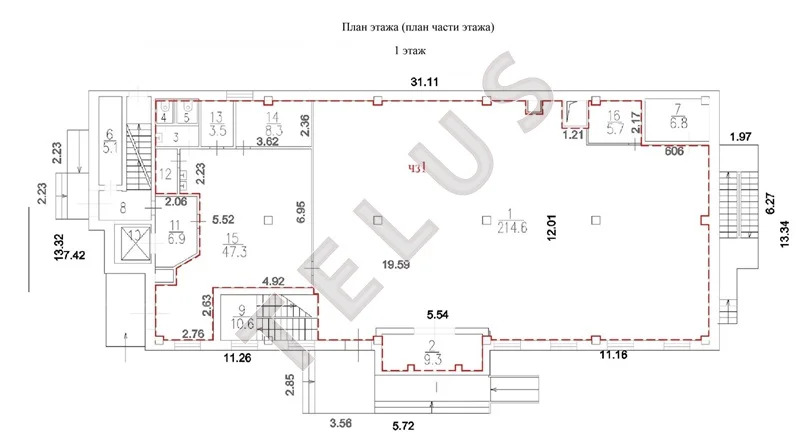м. Медведково, Тайнинская ул., 1385,5 м2, Здание (ном. объекта: 5471) - Фото 6