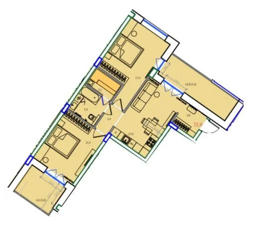 Продажа квартиры, Ярославль, 4-й Норский переулок - Фото 5