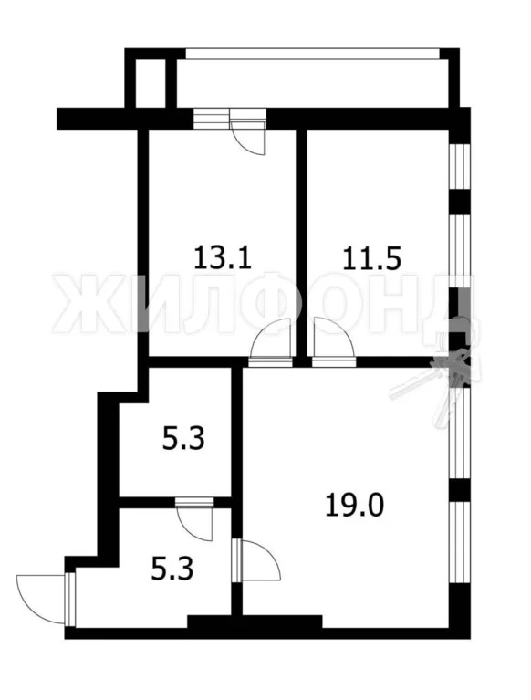 Продажа квартиры, Садовый, Новосибирский район, ул. Садовая - Фото 23