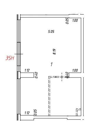 Аренда ПСН площадью 40,4 м2 - Фото 3
