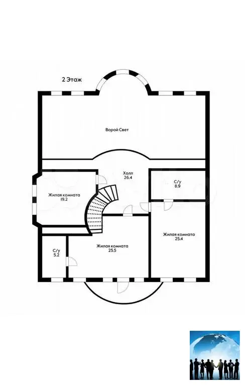 Резиденция 600 м2 в центре Краснодара - Фото 16