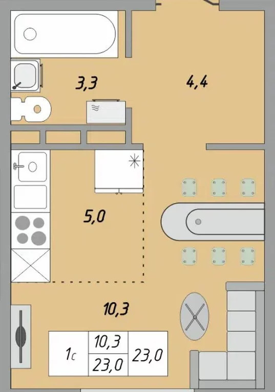 Продажа квартиры в новостройке, Оренбург, ул. Юркина - Фото 1