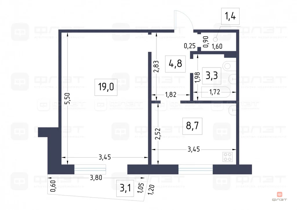 Продажа квартиры, Казань, ул. Юлиуса Фучика - Фото 10