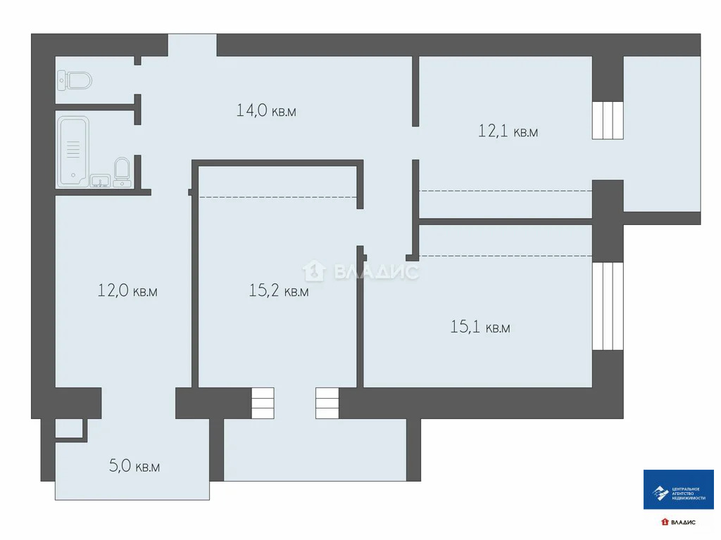 Продажа квартиры, Рязань, Шереметьевская улица - Фото 21