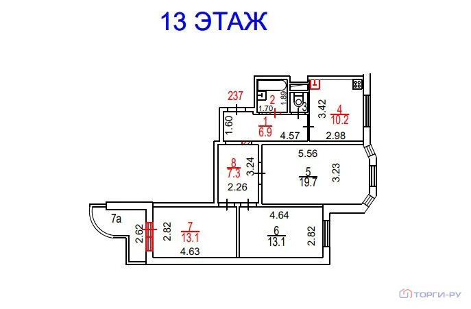 Продажа квартиры, Мытищи, Мытищинский район, улица Борисовка - Фото 3