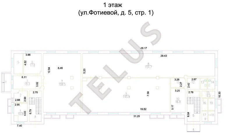 м. Ленинский проспект, ул. Фотиевой, 3034 м2, Здание (ном. объекта: ... - Фото 6