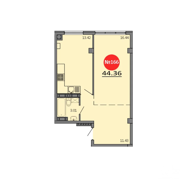 Продажа квартиры в новостройке, Белоглинка, Симферопольский район, ... - Фото 2