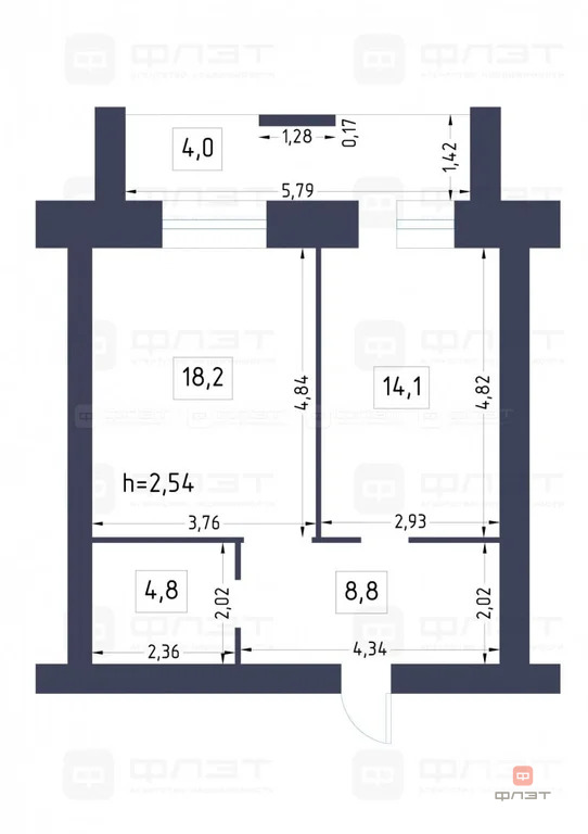 Продажа квартиры, Казань, ул. Академика Завойского - Фото 17