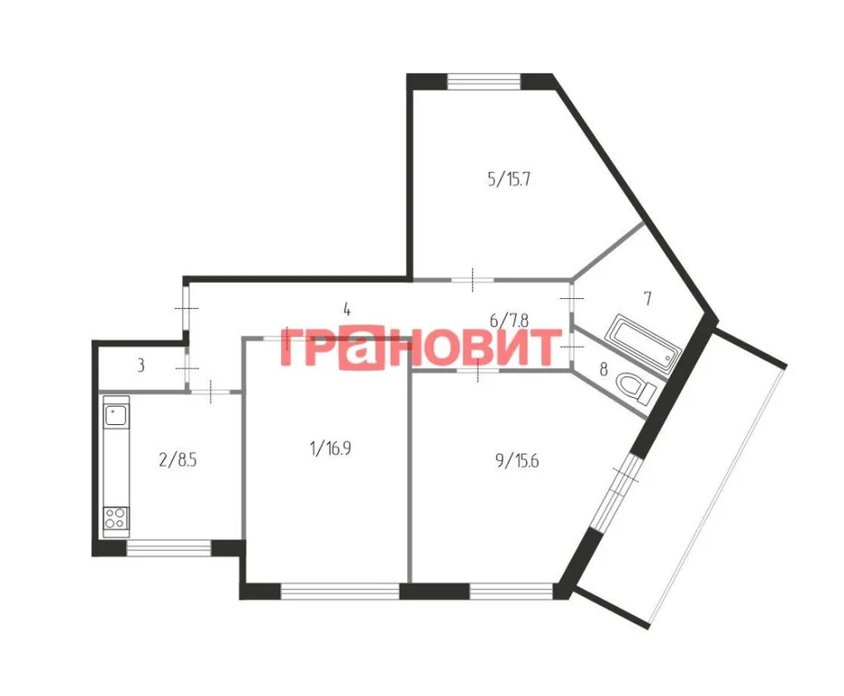 Продажа квартиры, Новосибирск, ул. Лесосечная - Фото 30
