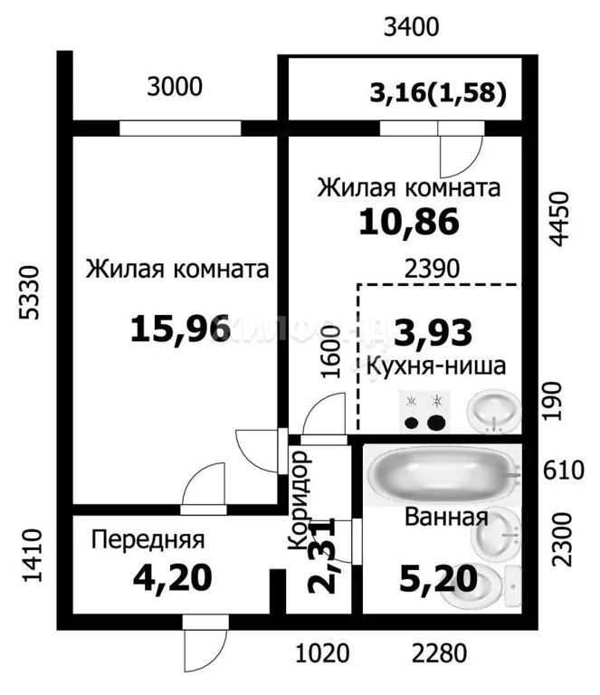 Продажа квартиры, Новосибирск, Виктора Уса - Фото 13