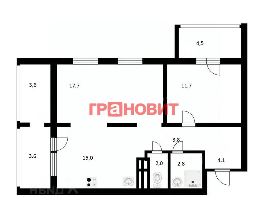 Продажа квартиры, Новосибирск, ул. Колхидская - Фото 16