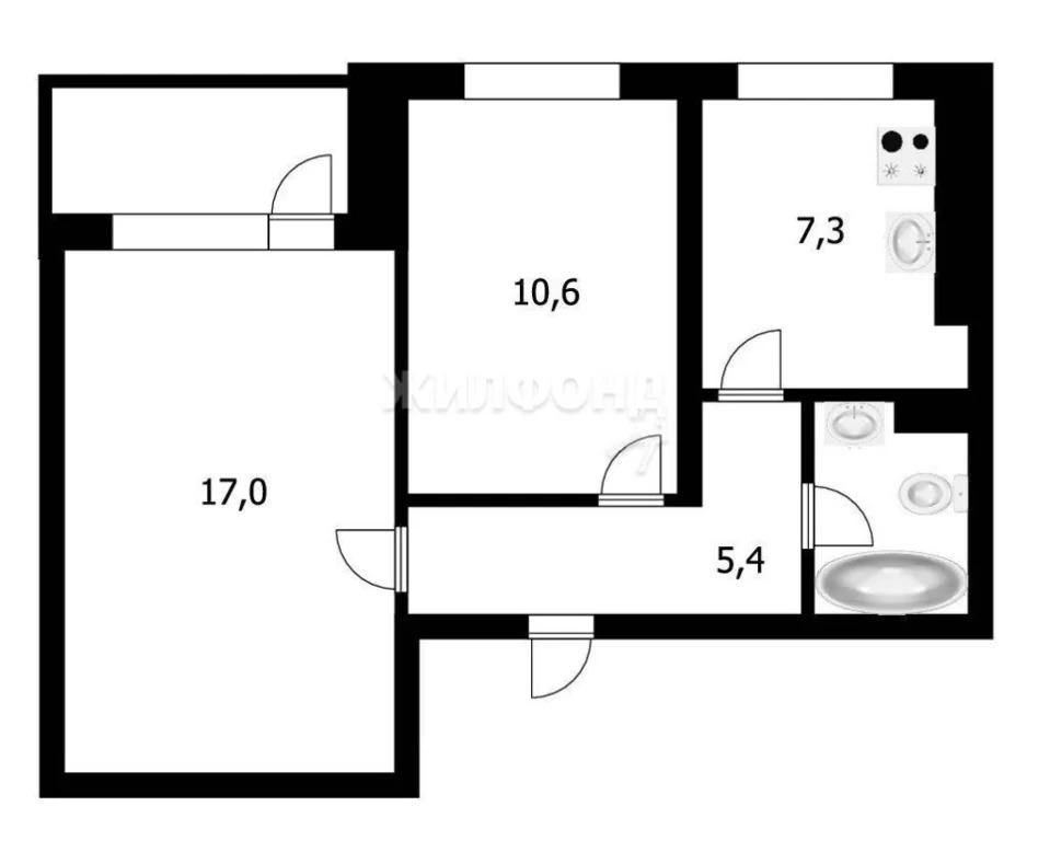 Продажа квартиры, Новосибирск, ул. Невельского - Фото 24