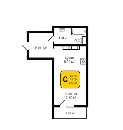 Продажа квартиры в новостройке - Фото 1