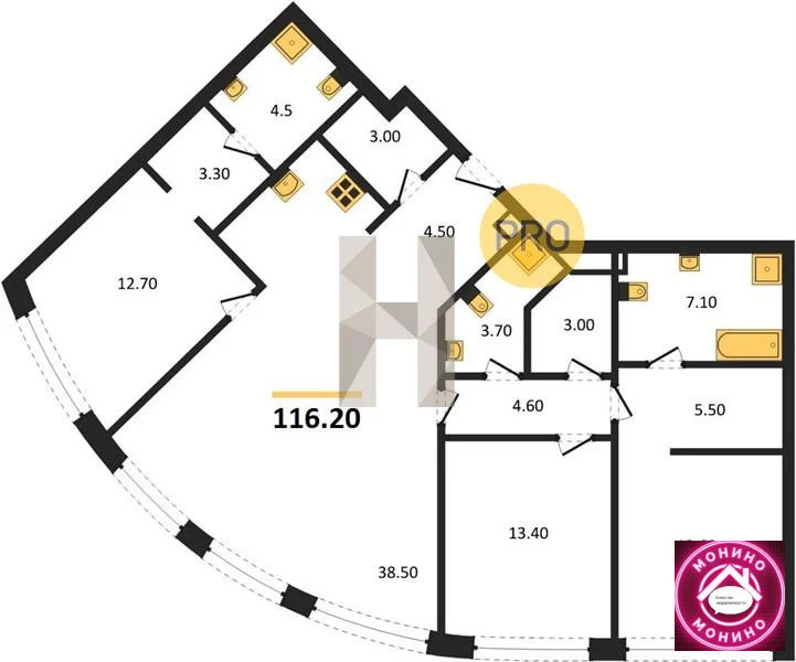 Продажа квартиры в новостройке, м. Терехово, ул. Нижние Мневники - Фото 0