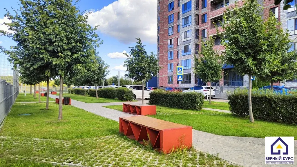 1-к. квартира, 43,7 м, 4/17 эт. - Фото 26