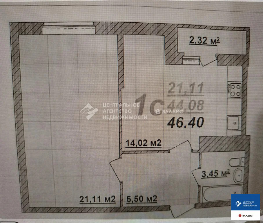 Продажа квартиры, Дядьково, Рязанский район, 2-й Бульварный проезд - Фото 17