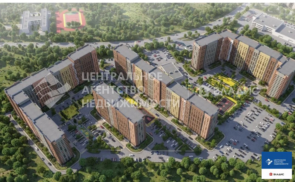 Продажа квартиры в новостройке, Рязань, жилой комплекс Бирюзова Парк - Фото 3