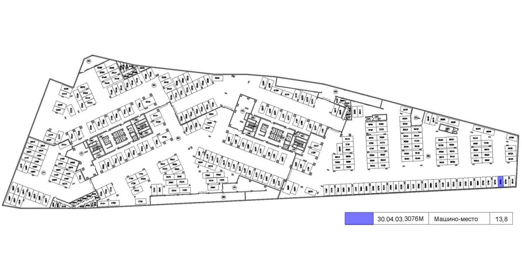 Продается место на закрытой стоянке, 13 м2 - Фото 2