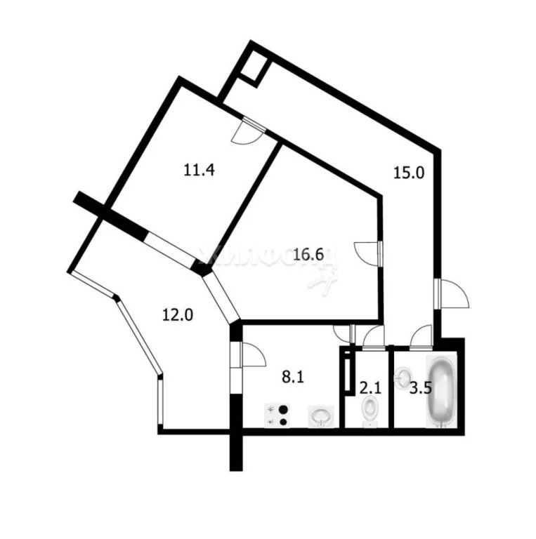 Продажа квартиры, Новосибирск, Владимира Высоцкого - Фото 28