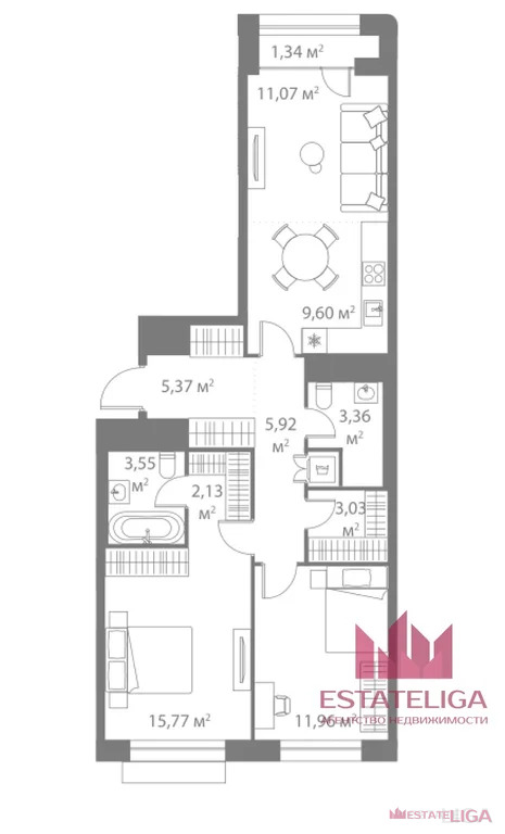 Продажа квартиры в новостройке, 2-й Котляковский переулок - Фото 1