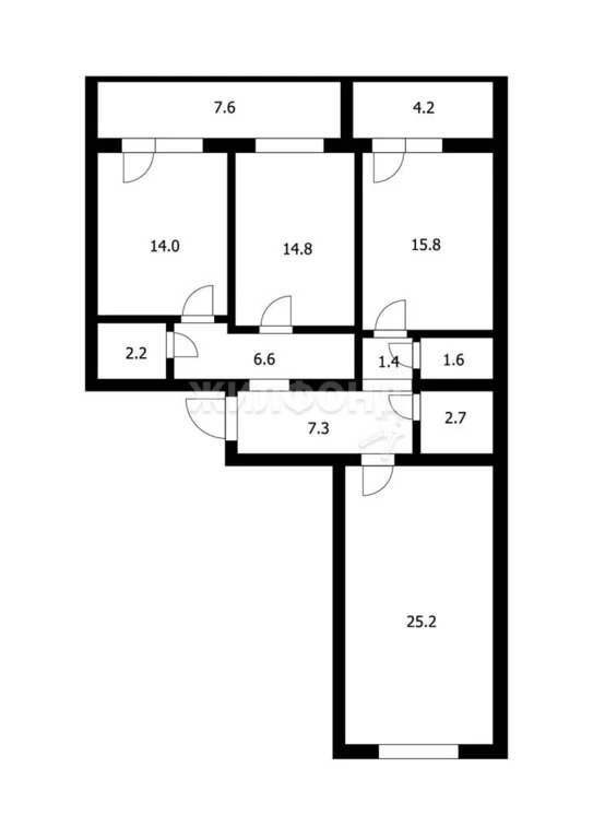 Продажа квартиры, Новосибирск, ул. Титова - Фото 21