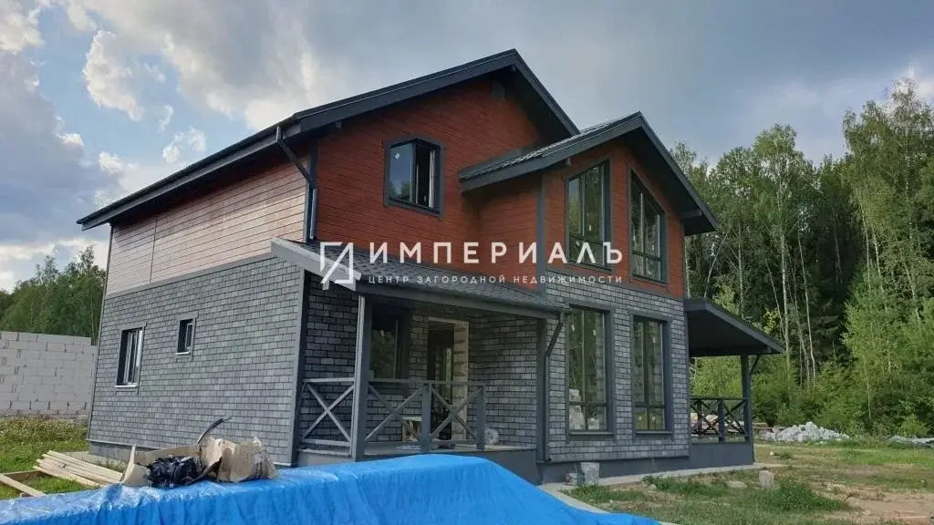 родаётся новый дом из блока на ПРИЛЕСНОМ участке в деревне Рязанцево - Фото 2
