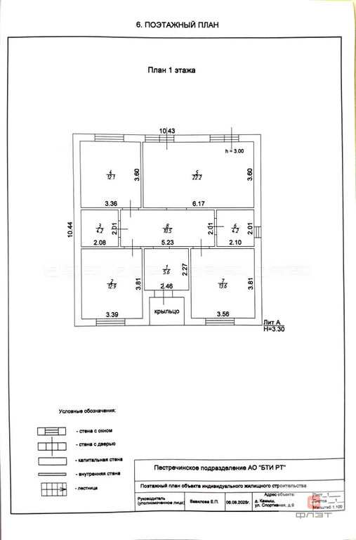 Продажа дома, Камыш, Пестречинский район, ул. Тенистая - Фото 16