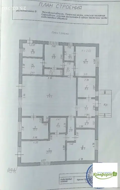 Продается уютный одноэтажный коттедж в городе Раменское - Фото 25