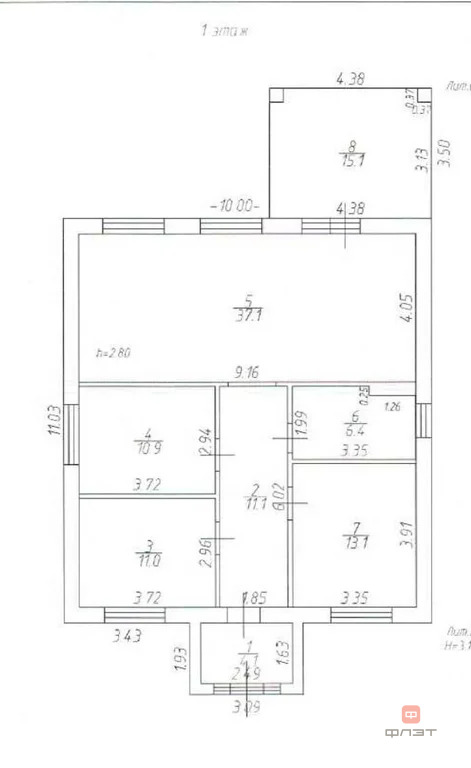 Продажа дома, Инеш, Высокогорский район, ул. Асии Харисовой - Фото 8