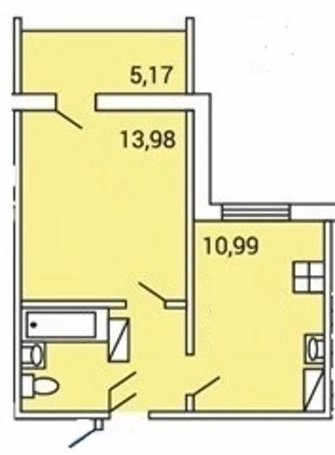 Продается квартира, 36.86 м - Фото 4