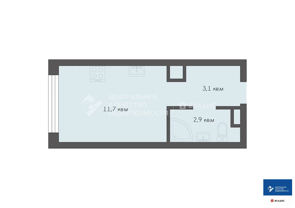Продажа квартиры, Рязань, территория Метропарк - Фото 0