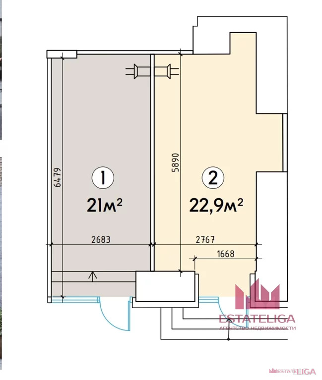 Продажа торгового помещения, м. Белорусская, ул. Грузинский Вал - Фото 1