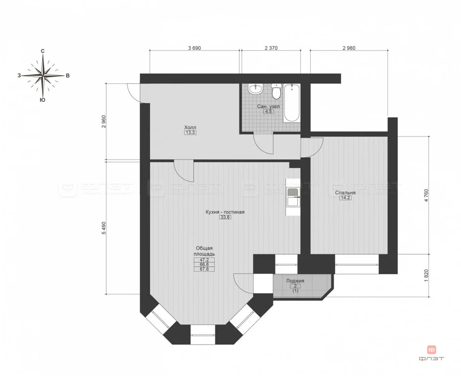 Продажа квартиры, Казань, ул. Баки Урманче - Фото 19
