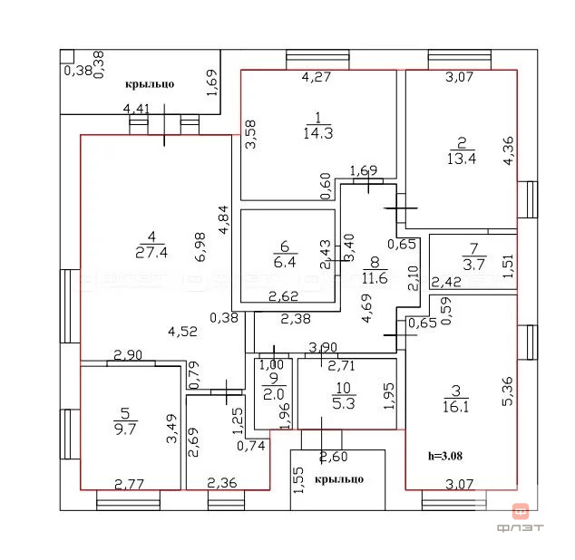 Продажа дома, Большие Ключи, Зеленодольский район - Фото 10