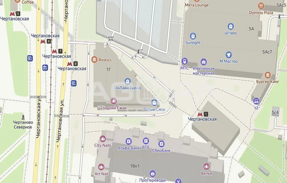 Продажа торгового помещения, м. Чертановская, ул. Чертановская - Фото 2