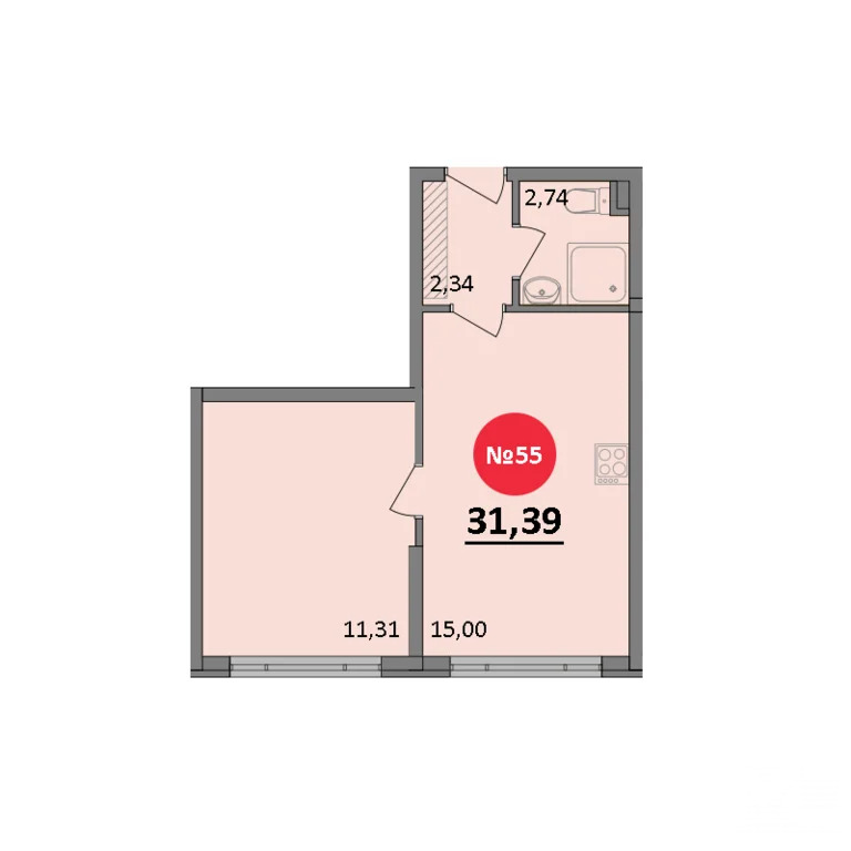 Продажа квартиры в новостройке, Черноморское, Черноморский район, ул. ... - Фото 2