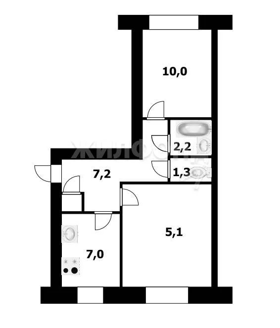 Продажа квартиры, Новосибирск, ул. Киевская - Фото 16