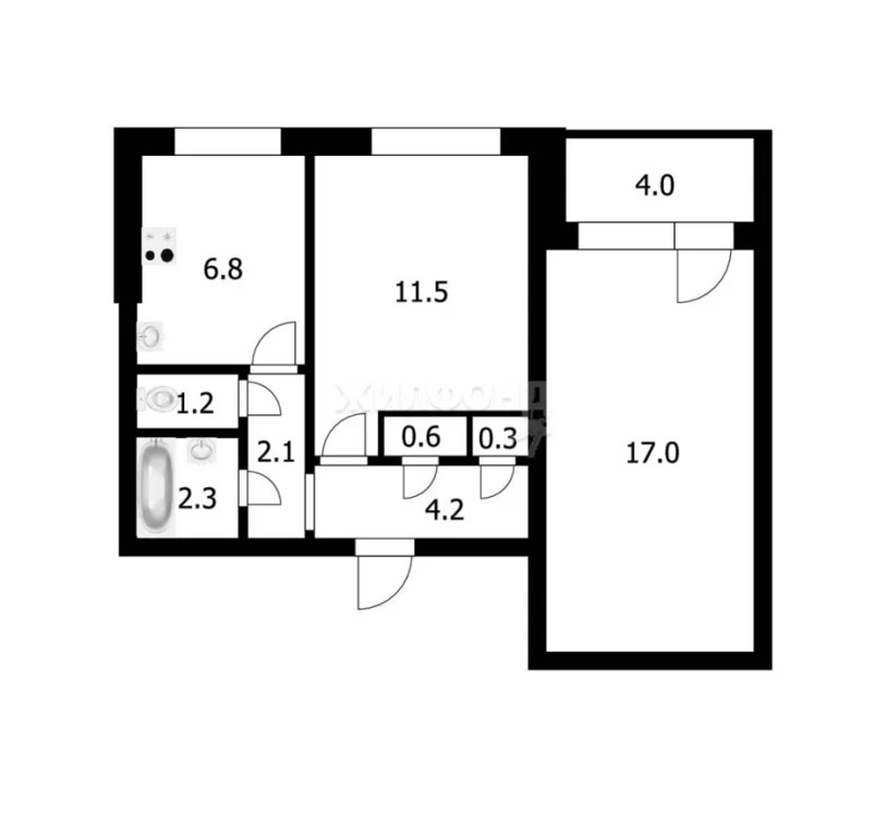 Продажа квартиры, Новосибирск, ул. Гурьевская - Фото 12