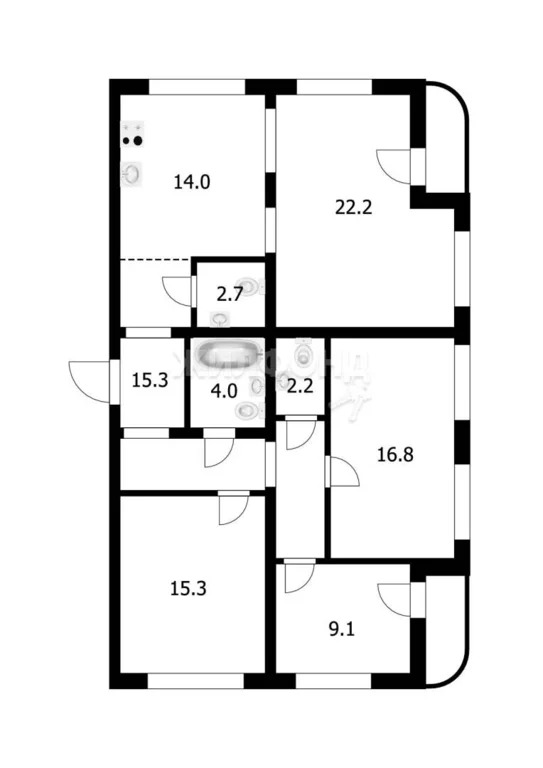 Продажа квартиры, Новосибирск, ул. Трудовая - Фото 19