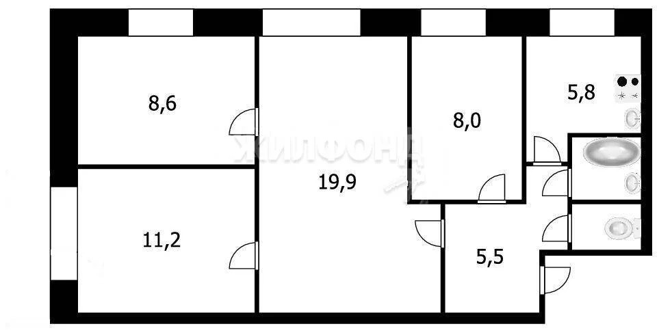 Продажа квартиры, Новосибирск, ул. Южная - Фото 20