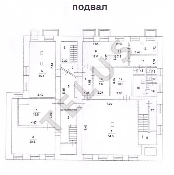 м. Добрынинская, Большая Ордынка ул., 960.5 м2, Здание (ном. объекта: ... - Фото 10