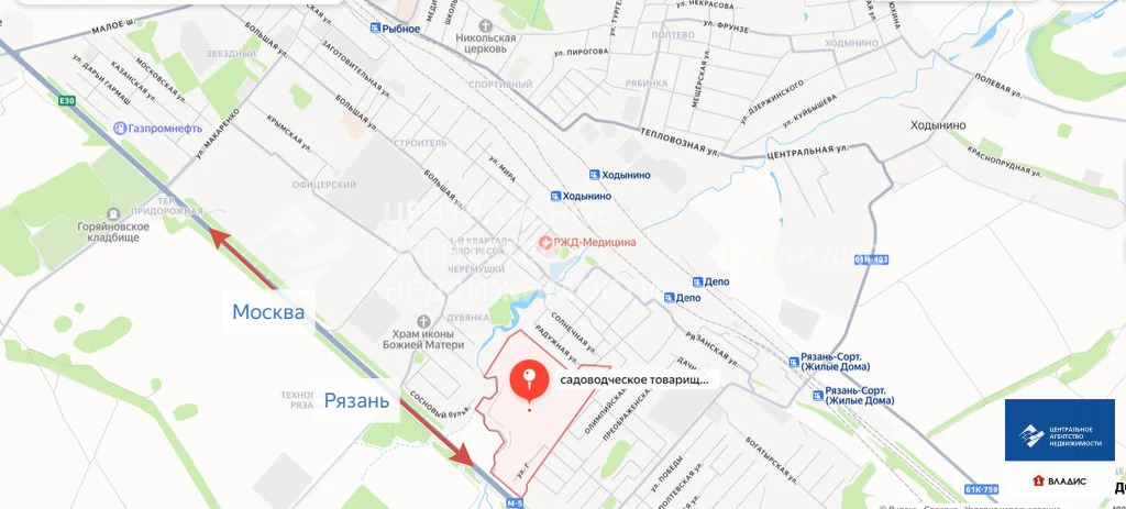 Продажа участка, Рыбновский район, садоводческое товарищество ... - Фото 6