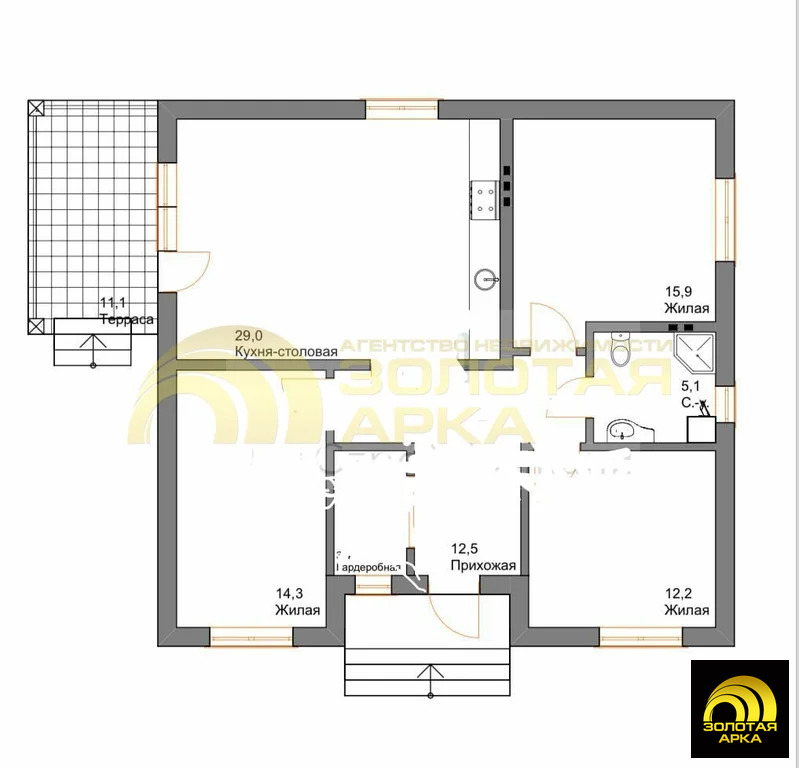 Продажа дома, Варениковская, Крымский район, ул. Кубанская - Фото 8