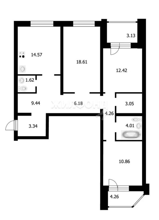 Продажа квартиры, Бердск, ул. Красная Сибирь - Фото 14