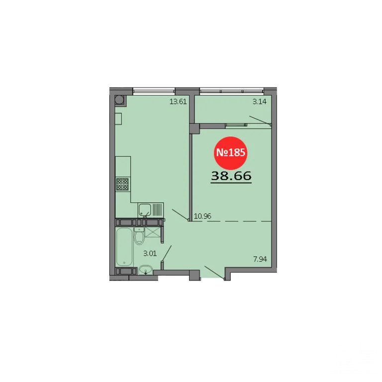 Продажа квартиры в новостройке, Белоглинка, Симферопольский район, ... - Фото 2
