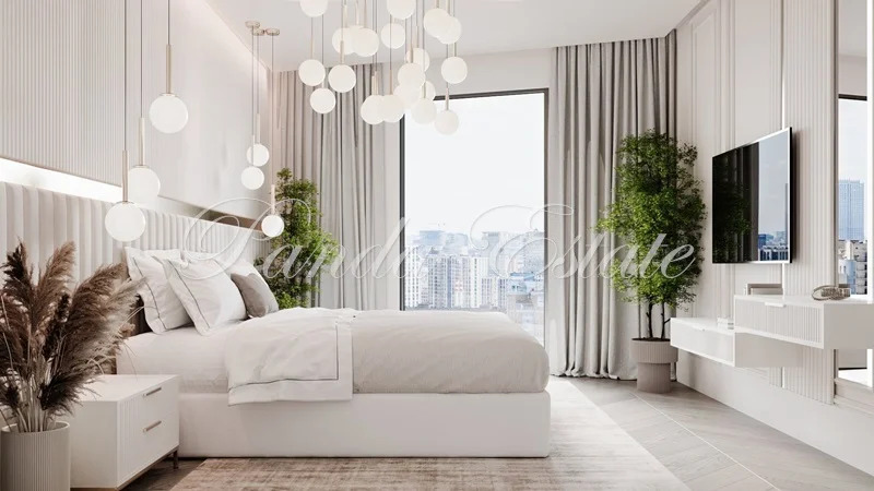 Видовая квартира с ремонтом в Sky House (ном. объекта: 9329) - Фото 3